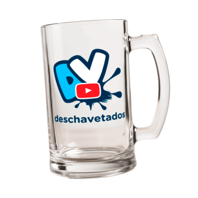 Jarra de Vidrio Deschavetada