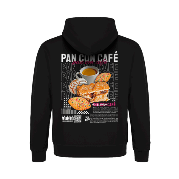 Hoodie Pan con Cafe