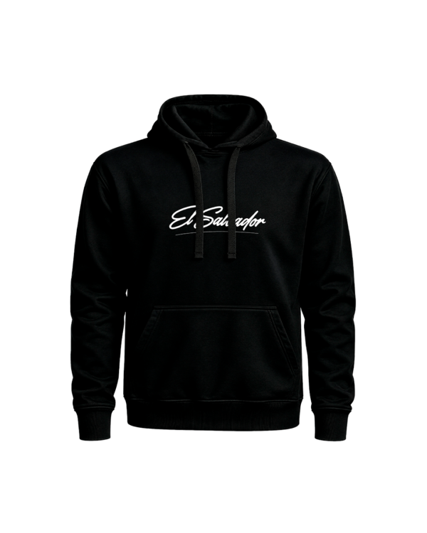 1 Hoodie Negro (El Salvador Edition)