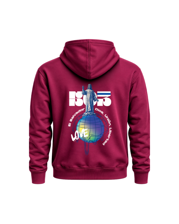5 Hoodie Morado (El Salvador Edition)